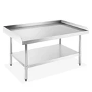 Stainless Steel Nsf Restaurant Equipment Stand Grill Table W/ Undershelf. Fixed Price $359.99.