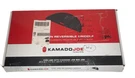 Open Box Kamado Joe Cast Iron Half Moon Reversible Grill Griddle. Fixed Price $54.99.