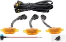 Led Lights 3PCS Front Grille Raptor Lamps Car Accessories Amber,. Fixed Price $34.99.