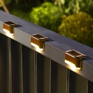 Solpex Solar Deck Lights Outdoor Pack, Step 16, Warm White. Fixed Price $33.99.