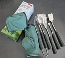Bbq Tool Set Poligo 7PC Golf-club Style With Rubber-golf Grill (brand New). Fixed Price $36.50.