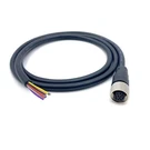 Fowiunye M12 Pin Female Connector Cable, Code Straight 1.64FT, Black. Fixed Price $27.06.