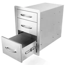 Stanbroil Outdoor Kitchen Drawers Stainless Steel - 15W X 21.5H 23D Inch, T.... Fixed Price $495.16.