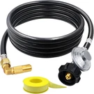 Iococee 12 Feet Propane Regulator And Hose With Elbow Adaptor For Blackstone .... Fixed Price $59.40.