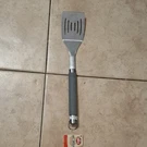 Expert Grill Stainless Steel Spatula Gray Ergonomic Grip Easy Clean Modern. Fixed Price $15.00.