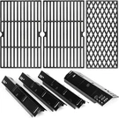 Uniflasy Grill Heat Plates And Cast Iron Cooking Grates For Dyna-glo DGH450CR.... Fixed Price $94.99.