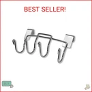Weber Grill Tool Holder Steel Heavy Duty Plated Hooks For 18.5" & 22.5". Fixed Price $16.12.