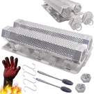 2-PACK 12" Pellet Smoker Tube For With Stainless.... Fixed Price $49.16.