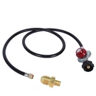 Gassaf 5FT 20 Psi Adjustable High Pressure Propane Regulator With Hose For Lp.... Fixed Price $26.20.