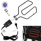Upgrade 1650W Electric Smoker Heating Element Replacement Kit Adjustable. Fixed Price $44.99.