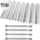 Stainless Steel Heat Plates And Grill Burners Set For Napoleon Rogue Series, Pre. Fixed Price $137.78.