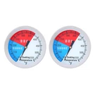 2PCS 2" Bbq Smoker Thermometer Gauge 550 F Grill Temp Indicator Stainless. Fixed Price $18.99.