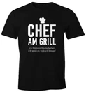 Herren T-shirt Chef Am Grill Bin Kein Klugschei Er, Wei Es Wirklich. Fixed Price $20.82.