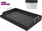 25 16" Nonstick Universal Griddle For Gas Grill Muti Purpose Cooking Cast Iron. Fixed Price $104.47.