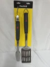 Char-broil Piece Comfort Grip Tool 2- Set/ Spatula & Tongs. Fixed Price $14.99.