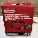 Coleman High-pressure Propane Gas Hose And Adapter, 5 Foot, Type 1 Fitting. Fixed Price $14.99.