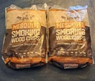 (2) Bags Mr. Bar-b-q Mesquite Wood Smoking Chips. Fixed Price $20.55.