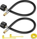 2PCS 15 Inch Rv Propane Tank Hose Replacement With 1/4" Male Npt Black. Fixed Price $28.41.