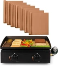 7 Pack Easy Bbq Grill Mat Copper Pad Non Stick Barbecue Bake Cooking Chef. Fixed Price $10.25.