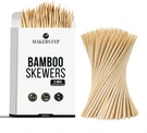Natural Bamboo Skewers For Bbq. Appetizer, Kebab, Fruit, Cocktail Drinks. Th. Fixed Price $8.04.