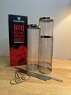 Mancola Bbq Net Tube-rolling Grilling Basket,rolling Baskets For Out.... Fixed Price $41.00.