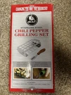 Bull Stainless Steel Chili Pepper Grilling Set 24116 Bbq. Fixed Price $15.00.