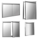 Bbq Access Double Single Doors, Flush Mount Stainless Steel Outdoor Kitchen. Fixed Price $53.18.