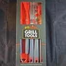New In Box! Grillaholics Bbq Tools 4 Piece Set Heavy Duty Fathers Day 6/15. Fixed Price $12.68.