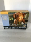 Beer Chicken Roaster Rack With Canister And Drip Tray SR8016 Steven Raichlen. Fixed Price $11.99.