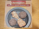 Chefmaster Black Stovetop Smokeless Indoor Barbecue Grill. Fixed Price $11.95.