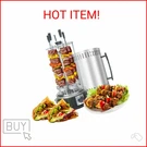 Auplex Upgraded Countertop Vertical Rotating Oven - Rotisserie Shawarma Machine,. Fixed Price $97.88.