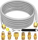 20 Feet High Pressure Braided Propane Hose Extension With Conversion Coupling 3/. Fixed Price $58.01.