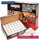 Chef Master Ceramic Briquettes For Gas Grill (50 Pack) - Replacement Lava Ro. Fixed Price $49.54.