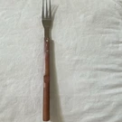 Grilling Bbq Tools Lot Of 3 Stainless Steel Wooden Handles Tongs & Fork Vintage. Fixed Price $24.99.