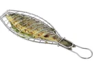 Kuchenprofi 11.75" X 4.75" Stainless Steel Bbq Fish Basket, Large, Silver. Fixed Price $21.99.