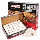 Chef Master Ceramic Briquettes For Gas Grill (50 Pack) - Replacement Gray. Fixed Price $42.72.