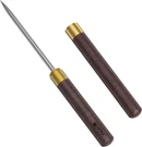 Heavy Duty Ice Pick With Safety Cover - Stainless Steel Wood Handle Chipper. Fixed Price $10.10.