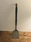 Vtg Hand-forged Metal Spatula Black Painted Wood Handle Rustic Farmhouse Decor. Fixed Price $24.95.