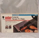 Nos Weber Steam-n-chips Smoker Kit #9880 Smoking Grill Attachment For Gas. Fixed Price $64.99.