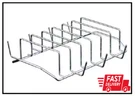 Bbq Rib Rack Grill Steel Outdoor Indoor Oven Smoker Barbecue Camp Accessory. Fixed Price $18.00.
