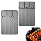 Rodnsurw Silicone Griddle Tools Mat For Large, GREY2PCS. Fixed Price $26.90.