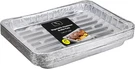 Pack Of 25 Disposable Aluminum Broiler Pans Good For Bbq, Grill Trays Multi-. Fixed Price $47.66.