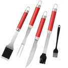 Dr. Camp 5 Piece Grill Accessories Tools Set Heavy Duty Stainless Steel. Fixed Price $19.50.