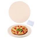 14 Inch Pizza Stone Cordierite Baking For Oven & Grill, Heavy Duty Bbq .... Fixed Price $47.26.