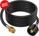 12FT Propane Adapter Hose 1LB To 20LB Converter Buddy Weber - Us. Fixed Price $36.79.