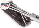 Bbq Grill Brush Stainless Steel 18" Barbecue Cleaning W/wire Bristles & So. Fixed Price $26.95.