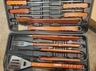 Dr Pepper Grill Barbeque Tool Set With Carrying Case Brush Spatula Tongs. Fixed Price $37.17.