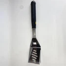 Stainless Steel Serrated Edge Spatula Bottle Opener Rubber Handle Grip Bbq Tool. Fixed Price $14.24.