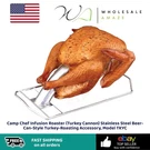 Camp Chef Infusion Roaster (turkey Cannon) Stainless Steel Beer-can-style. Fixed Price $34.99.