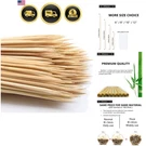 200PCS 12 Inch Bamboo Skewers For Wooden Sticks Bbq Appetiser Fruit Cocktail.... Fixed Price $25.95.